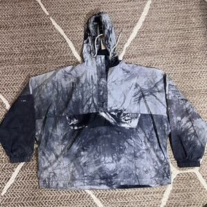 Nike Womens Sportswear Wave Dye pull over jacket sz M